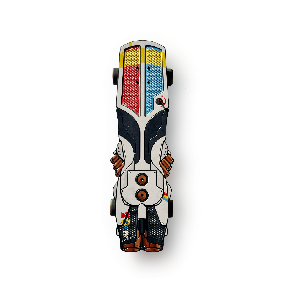 Allstar Vector Skimmer Deluxe Skate Deck by Bear Walker