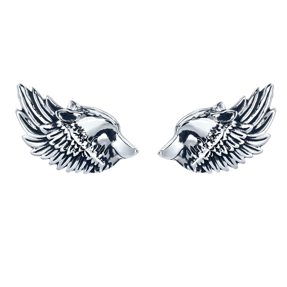 Wolf earrings deals